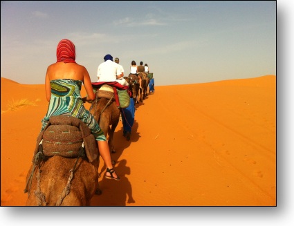 Carnets de voyages - Maroc 2011 -Dunes 3