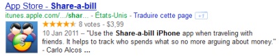 Share a bill sur iphone - itunes