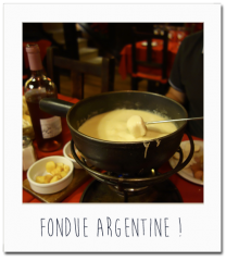 Bariloche - Fondue au fromage