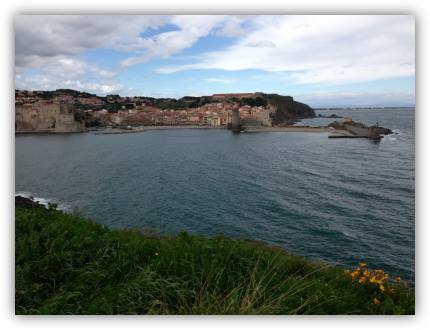 Collioure - Vue du fort Saint Elme