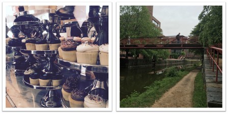 Cupcake et le canal de Georgetown